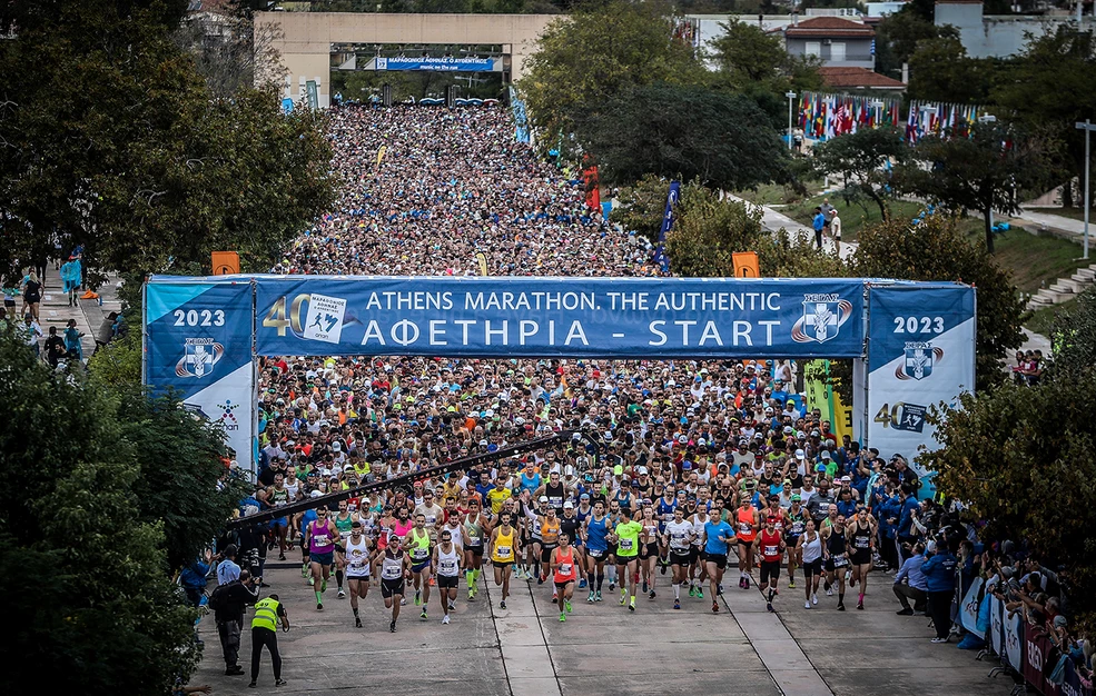 41ος Μαραθώνιος: Σε ισχύ κυκλοφοριακές ρυθμίσεις – Ποιοι δρόμοι κλείνουν έως Κυριακή