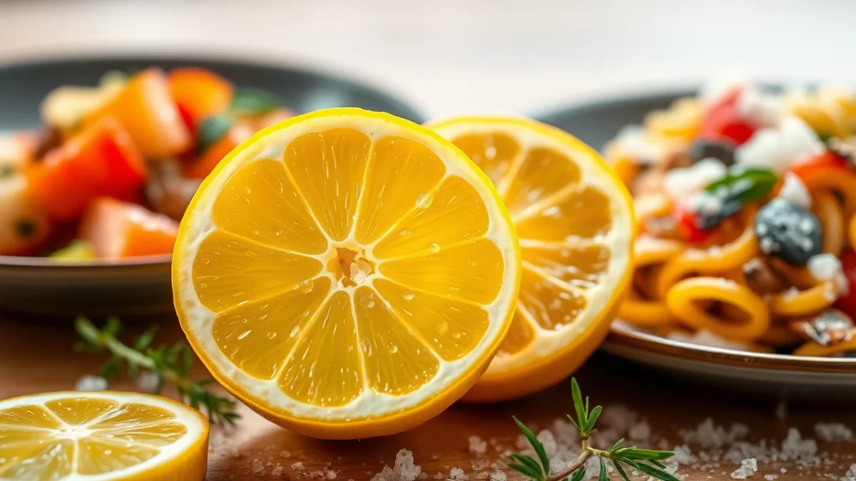 Χρησιμοποίησε λεμόνι για να αντισταθμίσεις υπερβολικά αλμύρες στο φαγητό.