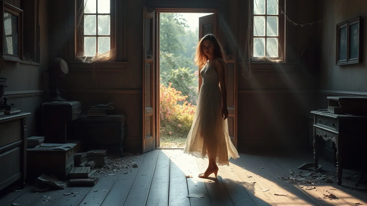 Η Ελένη βρέθηκε σε έναν κόσμο άγνωστο όταν πέρασε τη πόρτα του ξεχασμένου σπιτιού.