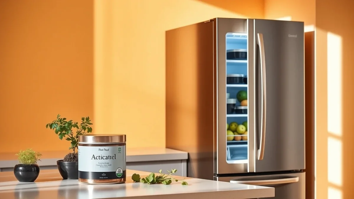 Ξεφορτώσου τη δυσάρεστη μυρωδιά του ψυγείου με ενεργό άνθρακα.