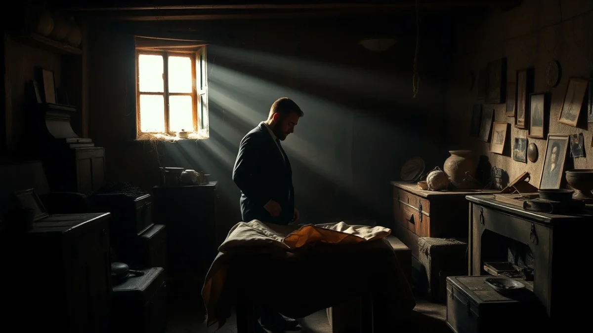 Ο Πέτρος είδε μια σκιά να κινείται και ανακάλυψε την κληρονομιά που είχε μένει κρυφή για χρόνια.