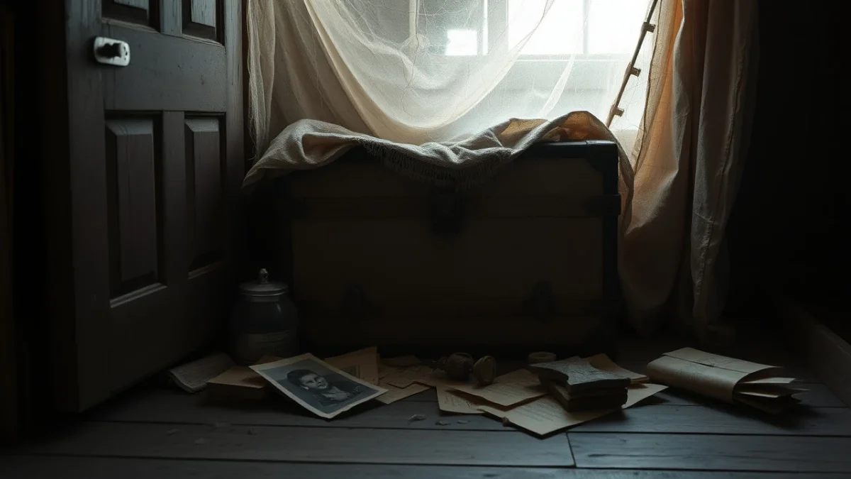 Όταν ο Δημήτρης άνοιξε την πόρτα της αποθήκης, ανακάλυψε κάτι που κανείς δεν ήθελε να θυμάται.