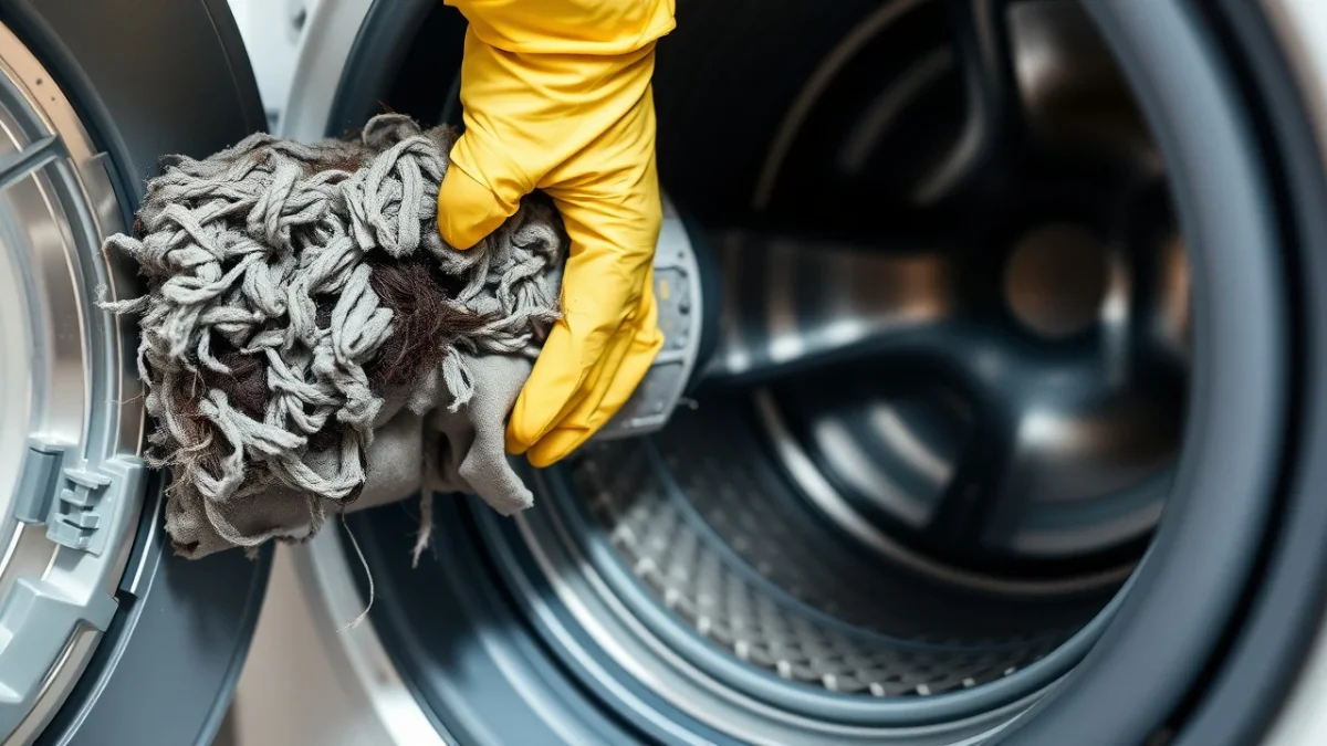 Οταν το πλυντήριο μυρίζει άσχημα: ο λόγος είναι εκεί κάτω, στο φίλτρο