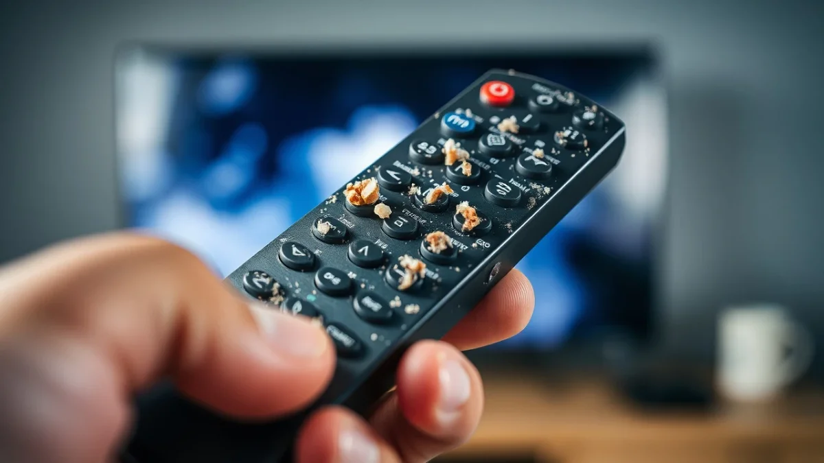 Πώς να καθαρίσεις το τηλεχειριστήριό σου από βρωμιά και μικρόβια χωρίς να το καταστρέψεις