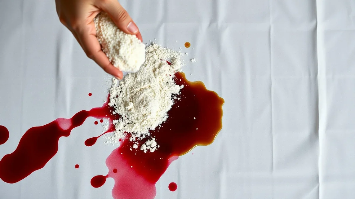 Πώς θα καθαρίσεις λεκέδες από κόκκινο κρασί και λάδι από το τραπεζομάντιλό σου αμέσως