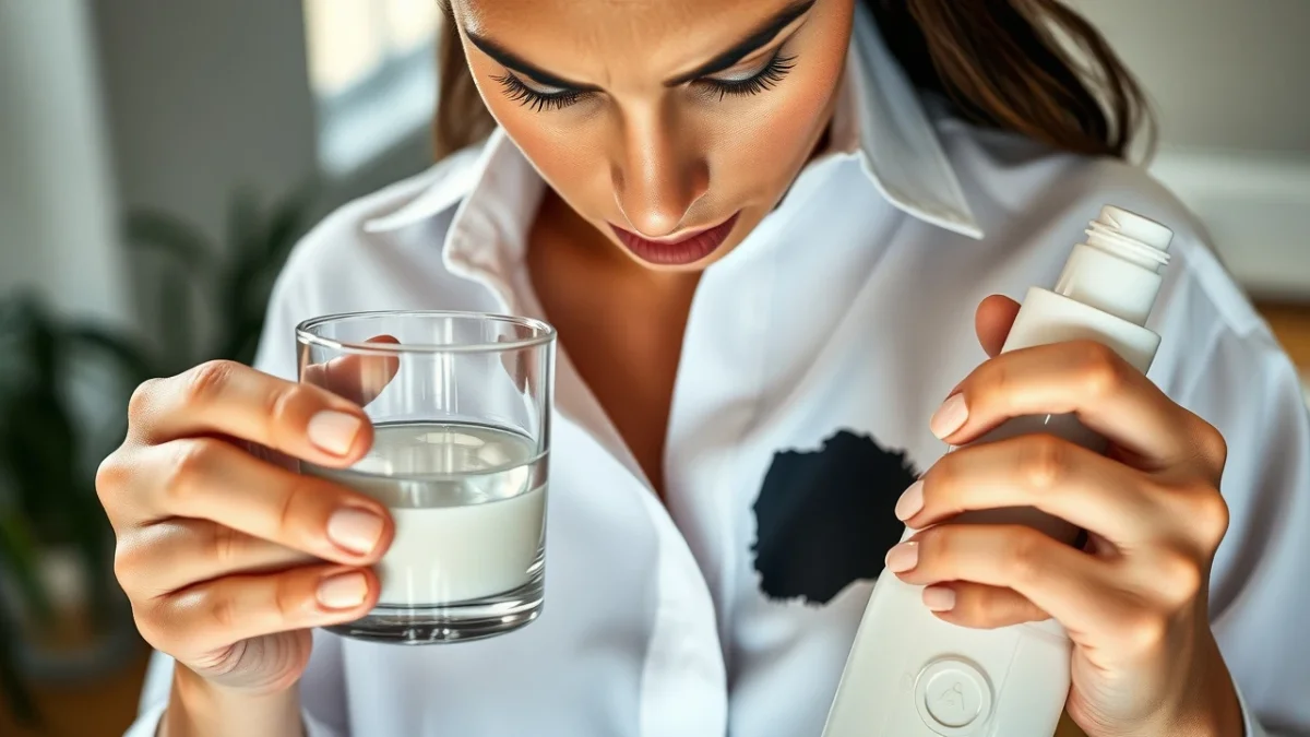 Σταμάτα να τρίβεις: Ο σπιτικός τρόπος να εξαφανίσεις λεκέδες μελανιού από ρούχα