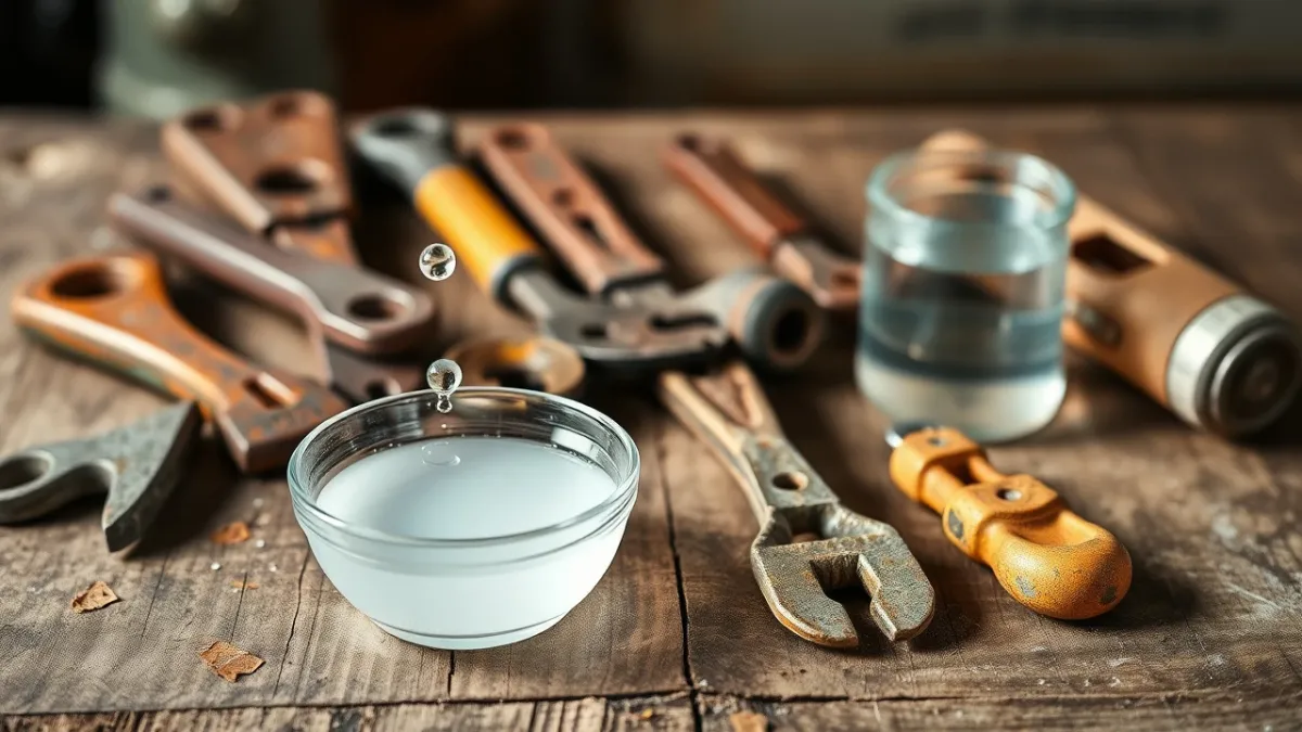 Η σκουριά στα εργαλεία σου; Αυτή η απλή μέθοδος τα κάνει σαν καινούργια