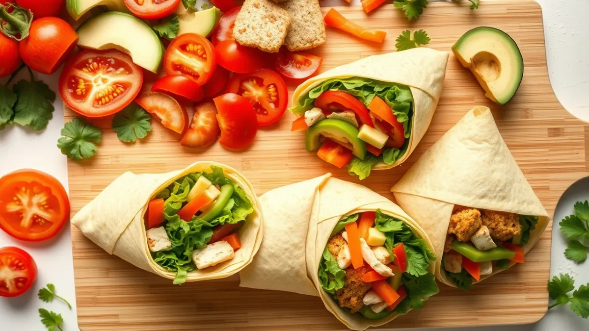 Ξεχάστε τα βαρετά σνακ: Φτιάξτε wraps που θα λατρέψετε με 5 απλά βήματα