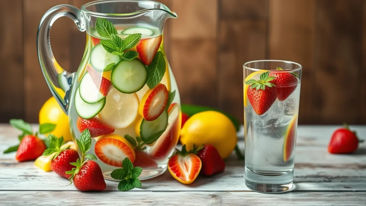 Πώς φτιάχνεις infused water χωρίς να ξοδεύεις χρήμα σε σούπερ μάρκετ