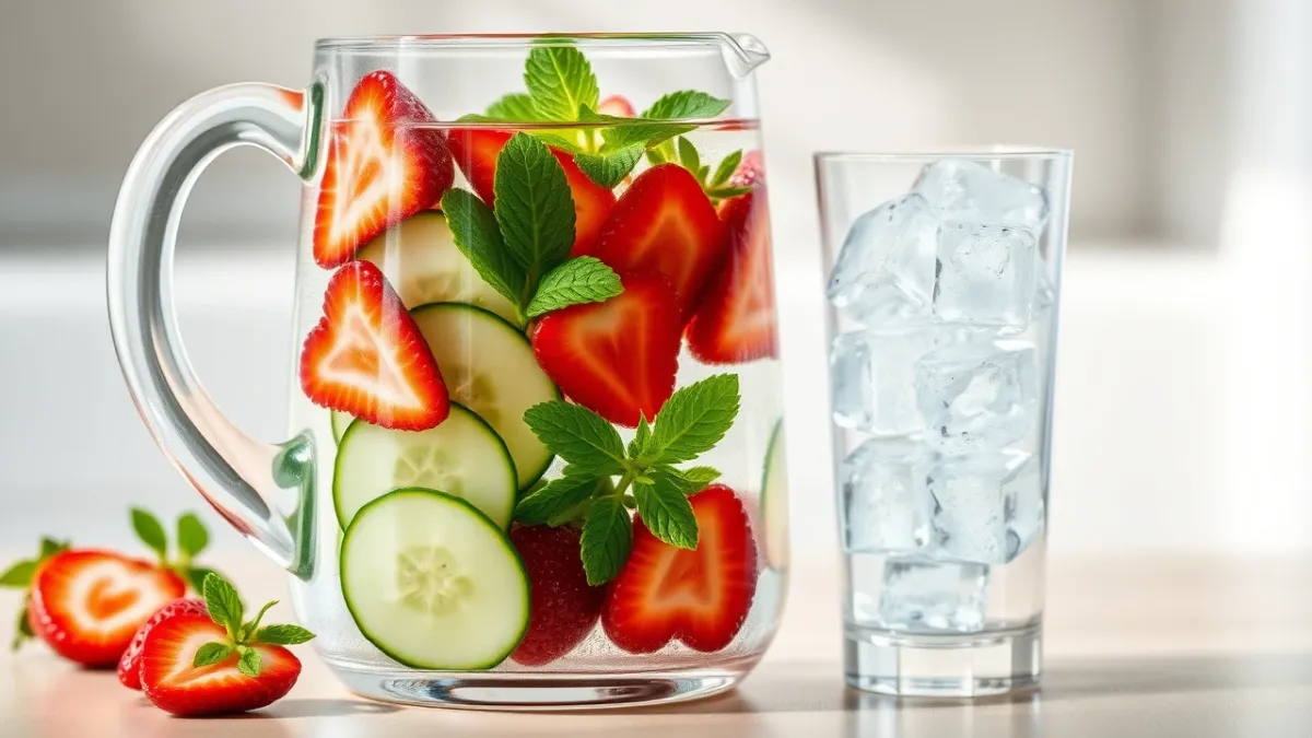 Πώς να φτιάξεις infused water που δεν είναι απλά νερό με φρούτα