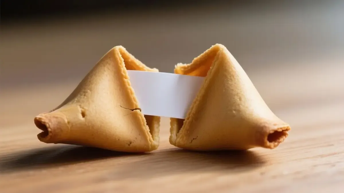 Γιατί το fortune cookie έχει αυτή τη διπλωμένη μορφή