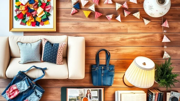 5 DIY Ιδέες για Ανακύκλωση Παλιών Ρούχων σε Μοναδικά Διακοσμητικά