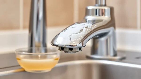 Αφαίρεσε τα άλατα από τη βρύση σου με ξύδι: Η απλή λύση που αγνοείς