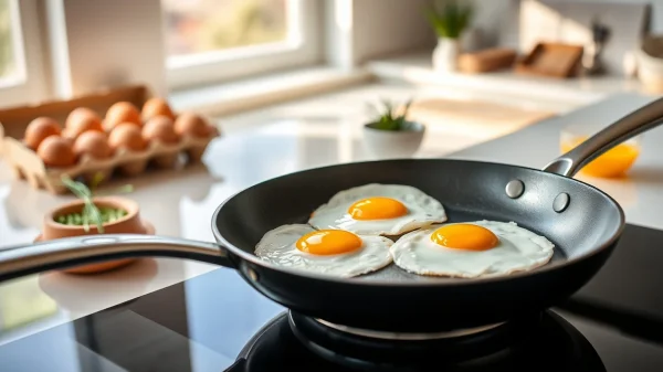 Βρήκαμε τον τρόπο να μην κολλούν τα αυγά στο τηγάνι!