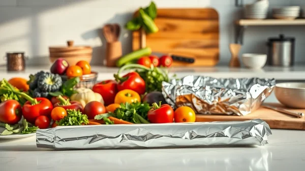 Η απροσδόκητη χρήση του αλουμινόχαρτου στην κουζίνα.