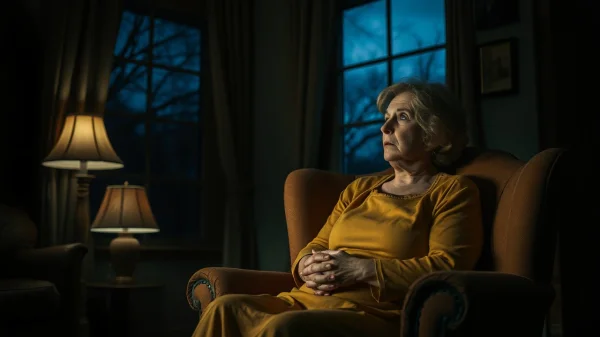 Η γειτόνισσα του Γιώργου μιλούσε για τις φωνές που άκουγε, και σύντομα όλοι άρχισαν να τις ακούν.