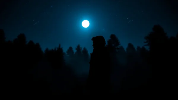 Η σιωπή της νύχτας διακόπηκε από ήχους που δεν μπορούσε να εξηγήσει.