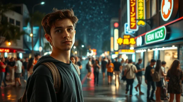 Η νύχτα που αγνόησε τη συμβουλή του φίλου του τον οδήγησε σε περιπέτειες.