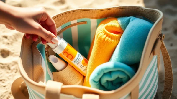 Η τσάντα θαλάσσης σου γεμάτη άχρηστα: πώς να την οργανώσεις για να μην ξεχάσεις ποτέ ξανά το αντηλιακό σου