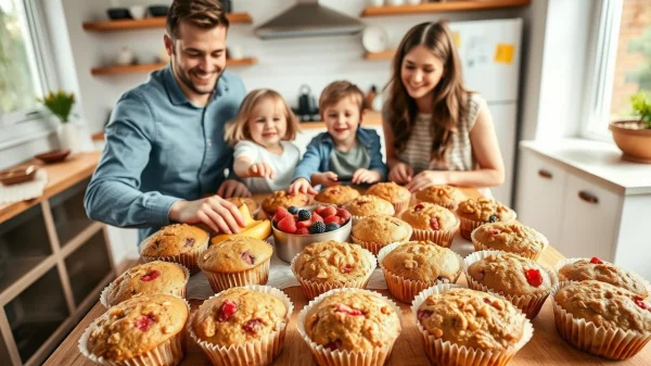 Μάθε πώς να φτιάχνεις υγιεινά muffin χωρίς ζάχαρη που θα λατρέψει όλη η οικογένεια