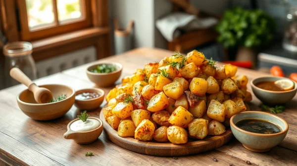 Μυστική συνταγή για ανεπανάληπτη γεύση στις πατάτες φούρνου.