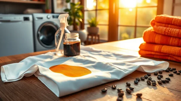 Ο ασύλληπτος τρόπος να ξεφορτωθείς τους λεκέδες καφέ από τα ρούχα σου.