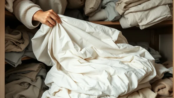 Πώς να διπλώσεις τα σεντόνια σου για να μην τα βρεις τσαλακωμένα