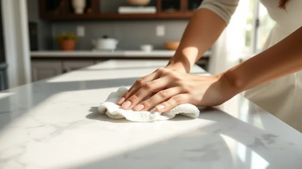 Πώς να μην καταστρέψεις τον μαρμάρινο πάγκο της κουζίνας σου με απλές κινήσεις