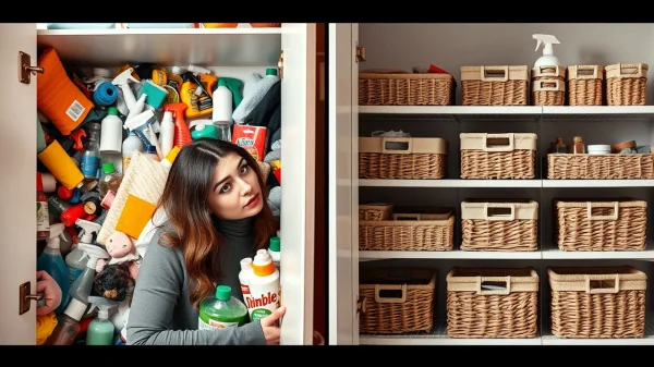 Πώς να οργανώσεις τα καθαριστικά σου και να σταματήσεις να ψάχνεις πανικόβλητη