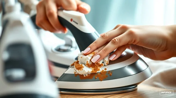 Το σίδερο σου αφήνει καφέ σημάδια στα ρούχα; Δες πώς να καθαρίσεις την πλάκα του χωρίς κόπο