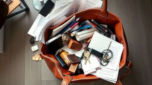 Η επαγγελματική σου τσάντα: 5 λάθη που σε κάνουν να χάνεις χρόνο (και τα κλειδιά σου)