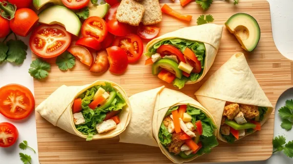 Ξεχάστε τα βαρετά σνακ: Φτιάξτε wraps που θα λατρέψετε με 5 απλά βήματα