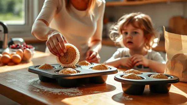 Ξεχάστε τα έτοιμα: Τα υγιεινά muffin χωρίς ζάχαρη που θα λατρέψουν τα παιδιά σου (και εσύ)