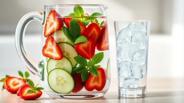 Πώς να φτιάξεις infused water που δεν είναι απλά νερό με φρούτα