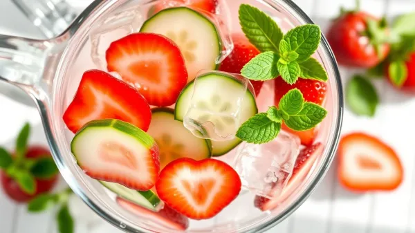Πώς να φτιάξεις infused water που δροσίζει αληθινά, όχι αυτό που νομίζεις