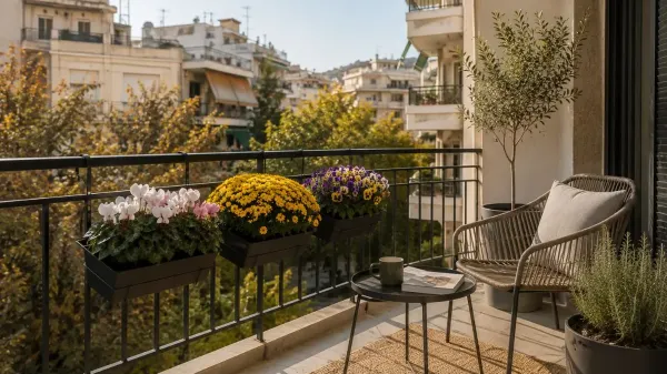 Τρία φυτά που ανθίζουν το φθινόπωρο και δίνουν χρώμα στο μπαλκόνι