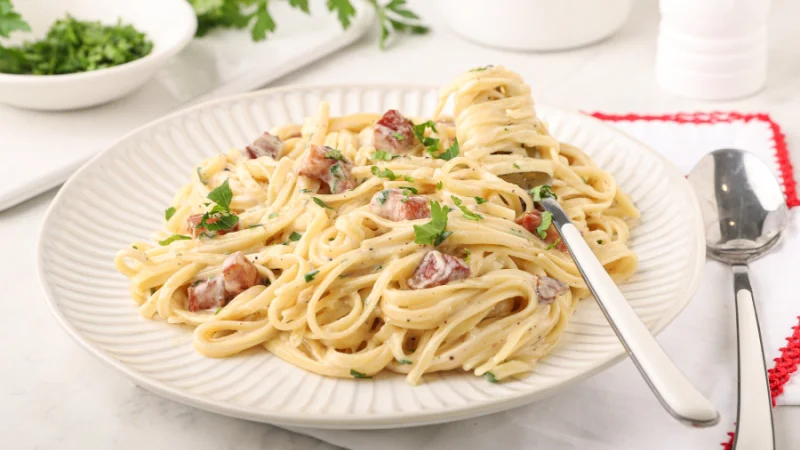 Αυθεντική καρμπονάρα: Μια εύκολη και γρήγορη συνταγή