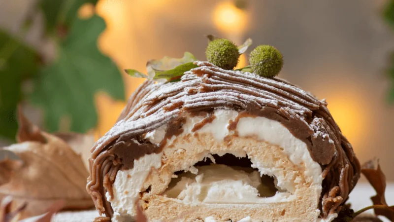 Κορμός Μont Βlanc: Το απόλυτο Χριστουγεννιάτικο γλυκό