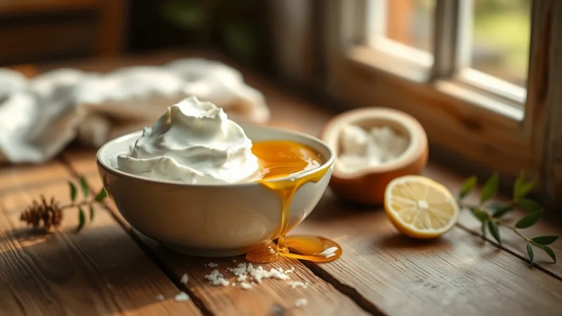 Σπιτική μάσκα προσώπου για ρυτίδες