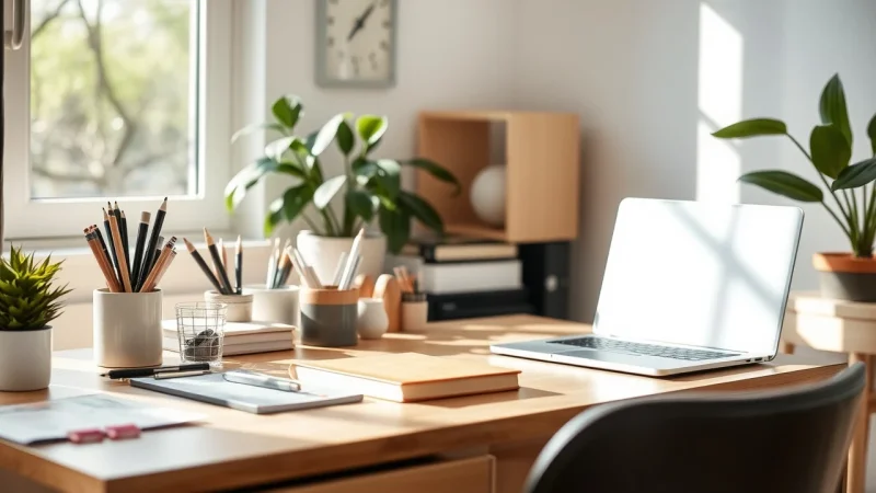 Η δύναμη ενός τακτοποιημένου γραφείου αλλάζει την καθημερινότητά σου