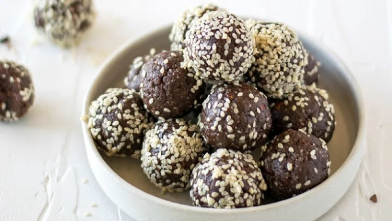 Ταχινάκια σοκολάτας χωρίς ζάχαρη, χωρίς βούτυρο, χωρίς ψήσιμο: