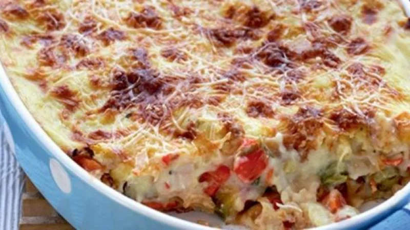 Παστίτσιο με κιμά κοτόπουλου